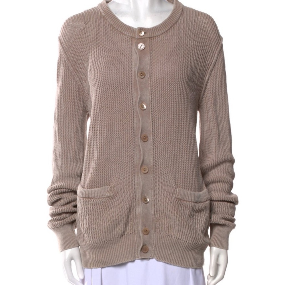 Dolce & Gabbana Beige Knit Cardigan NWOT